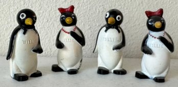 Collection Of Willie & Millie Penguin Salt & Pepper Shakers
