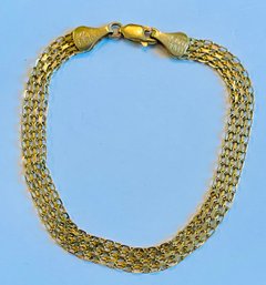 14KT Yellow Gold Mesh Bracelet