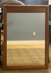 MCM Wood Vanity Mirror