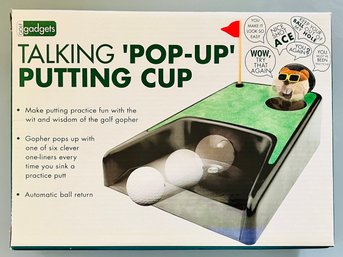 Talking Pop Up Putting Cup