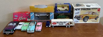 Assortment Of Corvette And Car Toys/home Goods