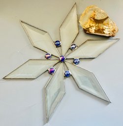 Stain Glass Star & Otter Paper Weight