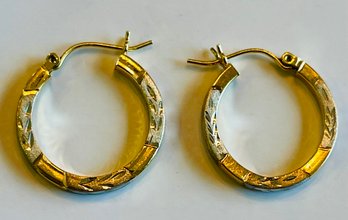 14K Hoop Earrings