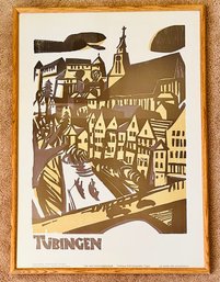 Tubingen Famous Old University Town Print