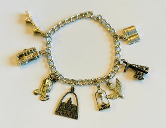 Sterling Silver Charm Bracelet