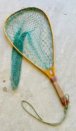 Vintage Wooden Fishing Net