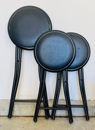 Trio Of Portable Stools