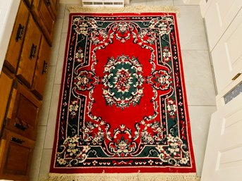 Traditional Red Area Rug