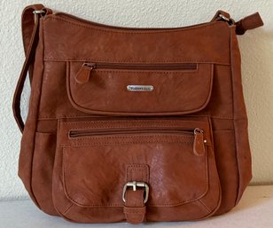 Brown Faux Leather St. Johns Bay MultiSac Bag