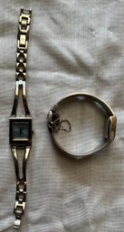 Pair Of Women's Watches Including Guess For Parts Or Repair