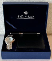 Bella & Rose, Mens Wrist Watch & Wallet