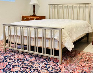 Amisco Metal Headboard And Footboard- Bedding Not Included