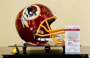 Washington Redskins NFL Authentic Full Size Signed Helmet JSA Certified Sonny Jurgensen, Joe Theismann & More