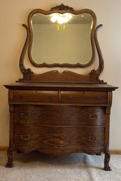Vintage Solid Wooden Dresser/vanity