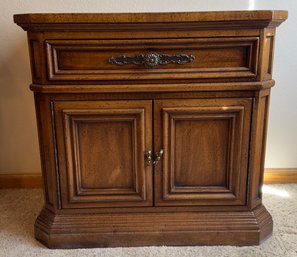 Vintage Solid Wooden Side Table/storage