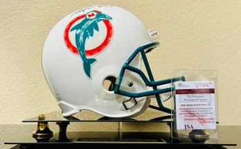 Dan Marino Miami Dolphins Autographed Full Size Helmet Certified By JSA