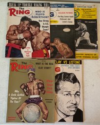 Lot Of 1960-1965 Boxing Magazines