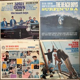 LP Records -The Beach Boys - Surfing, USA, Summer Days, All Summer Long