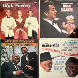 LP Records - Frank Sinatra, Dream Martin, Count Basie