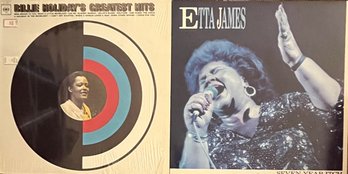 LP Records - Billie Holliday & Etta James