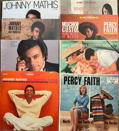 LP Records - Johnny Mathis & Percy Faith