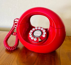 Vintage Red Donut Phone