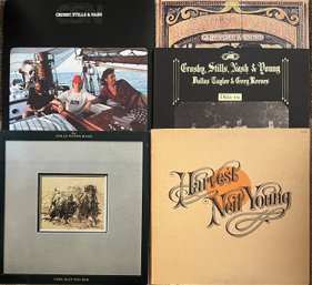 LP Records - Crosby, Stills, Nash & Young