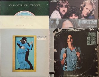 LP Records - Steely Dan, James Taylor, Christopher Cross