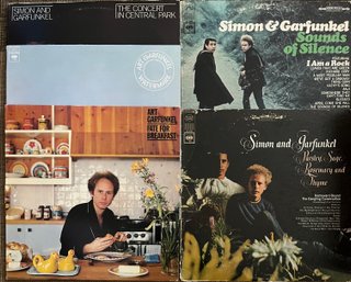 LP Records - Simon & Garfunkel And Art Garfunkel