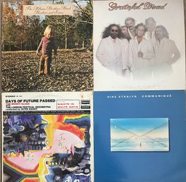 LP Records - Grateful Dead, Allman Brothers, Dire Straits, Moody Blues