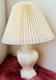 Ivory Colored Lamp