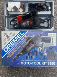 Dremel Roto-tool Model 395 With Carry Case And Some Bits And Attachments