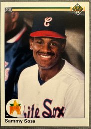 1990 Upper Deck Sammy Sosa Rookie Card