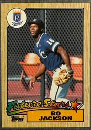 1987 Topps Future Stars Bo Jackson #170 Baseball Card