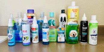 Lot Of Dog Hygiene Products