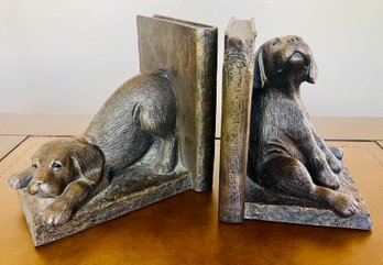 Big Sky Carvers Dog Bookends