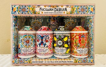 Sicilian Deruta Hand Soap Collection