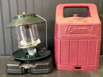 Coleman Propane Lantern With Case