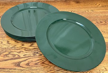 Green Charger Plates