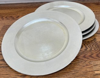Silver Charger Plates