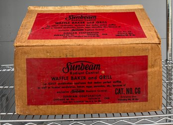 Sunbeam Radient Control Waffle Baker And Grill - In Original Packaging