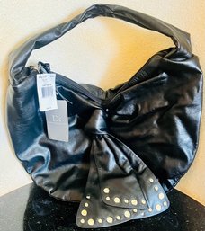 Danielle Nicole Black Leather Shoulder Bag