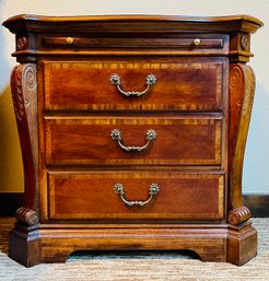 3 Drawer Nightstand With Writing Tray