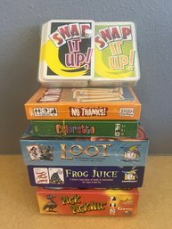 Card Games- Loot, Frog Juice, Snap It Up!