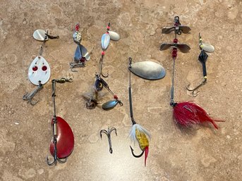 Variety Of Fishing Lures