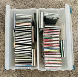 Two Boxes Full Of Assorted CD's!