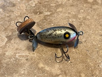 Vintage Old Wooden Fishing Lure