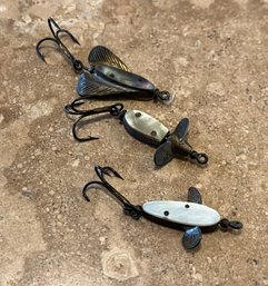 Trio Of Small Fishing Lures