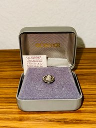 Octanner Vintage Sterling Silver Kodak 25 Year Service Pin