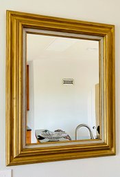 Wood Gold Painted Frame Wall Mirror